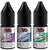 Pack of 10 IVG 10ml E-Liquid - Eliquid Base-Raspberry Stix