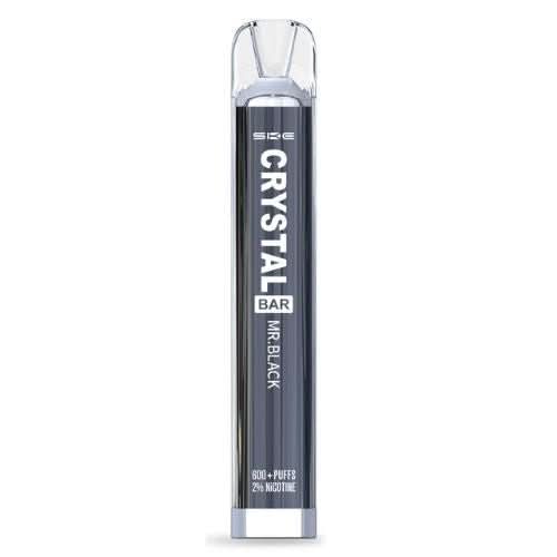 SKE Crystal 600 Disposable Vape  Device -Mr Black