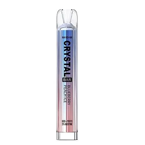 SKE Crystal 600 Disposable Vape  Device -Blueberry Peach Ice