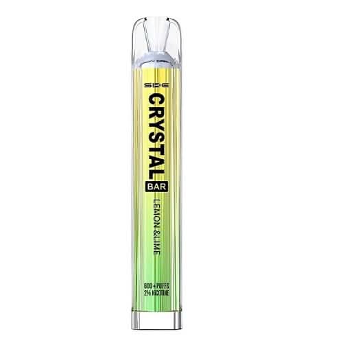 SKE Crystal 600 Disposable Vape  Device -Lemon & Lime