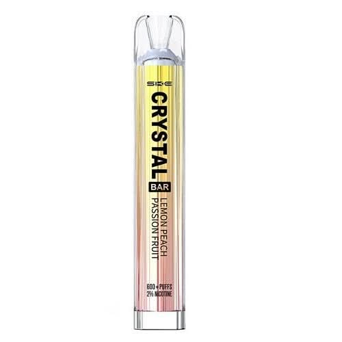 SKE Crystal 600 Disposable Vape  Device -Lemon Peach Passion Fruit