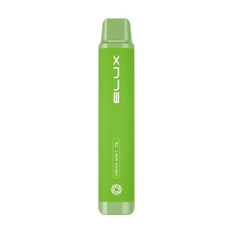 Pack of 2 Elux Pro 600 Puffs Disposable Vape Pod Device | 20MG - Eliquid Base-Fresh Mint