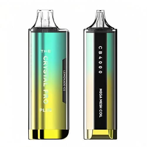 The Crystal Pro Plus 4000 Disposable Vape Device -Lemonade Ice