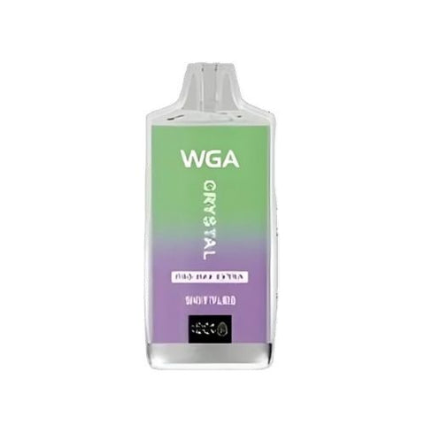 Pack of 3 WGA Crystal Pro Max Extra 15000 Disposable Vape Pod Device - 20MG - Eliquid Base-Watermelon Ice