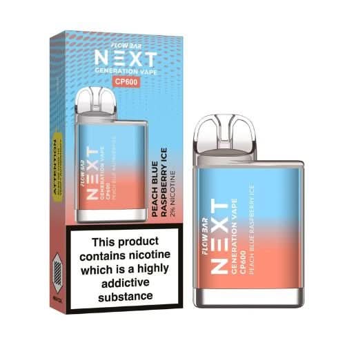 The Crystal CP600 Disposable Vape  Device -Peach Blue Raspberry Ice
