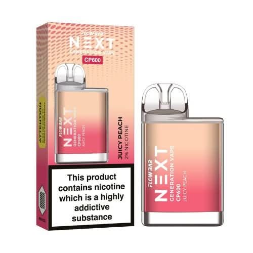 The Crystal CP600 Disposable Vape  Device -Juicy Peach