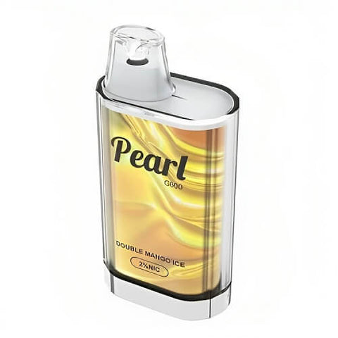 Pearl G 600 Disposable Vape Pod Device - 20MG PACK OF 10 - Eliquid Base-Double Mango Ice