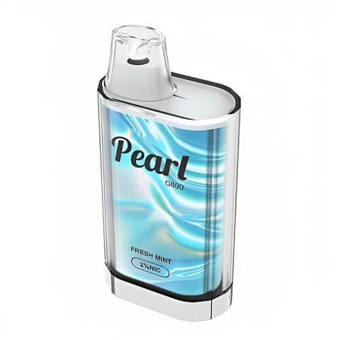 Pearl G 600 Disposable Vape Pod Device - 20MG PACK OF 10 - Eliquid Base-Fresh Mint