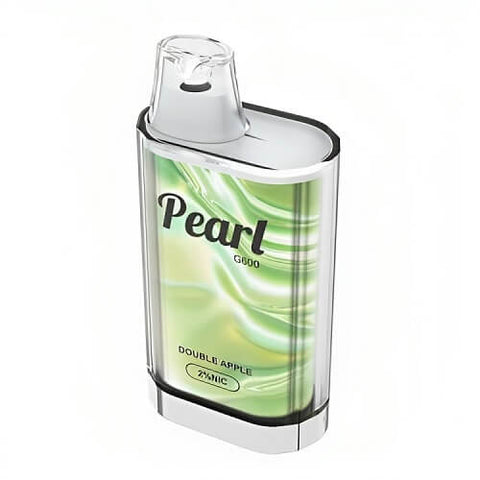 Pearl G 600 Disposable Vape Pod Device - 20MG PACK OF 10 - Eliquid Base-Double Apple