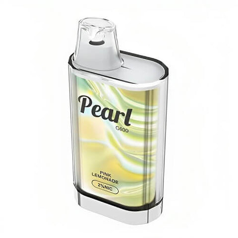 Pearl G 600 Disposable Vape Pod Device - 20MG PACK OF 10 - Eliquid Base-Pink Lemonade