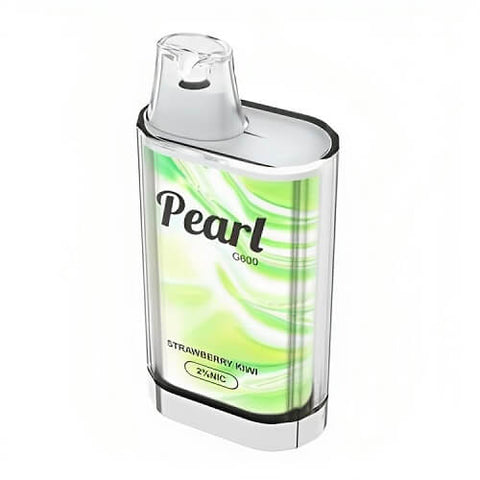 Pearl G 600 Disposable Vape Pod Device - 20MG PACK OF 10 - Eliquid Base-Strawberry Kiwi
