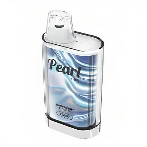 Pearl G600 Disposable Vape Pod Device - 20MG - Eliquid Base-Raspberry Mojito