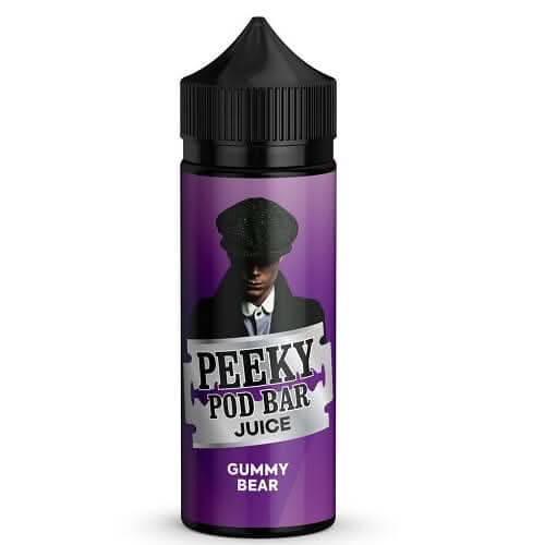 Peeky Blenders Pod Bar Juice Shortfill 100ml -Gummy Bear