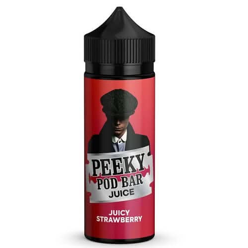 Peeky Blenders Pod Bar Juice Shortfill 100ml -Juicy Strawberry