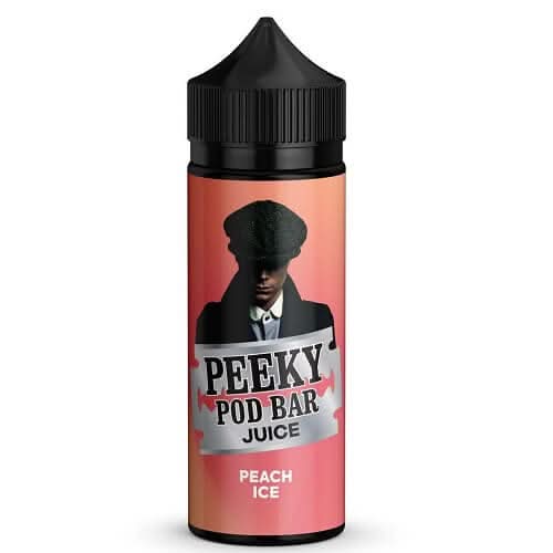 Peeky Blenders Pod Bar Juice Shortfill 100ml -Peach Ice