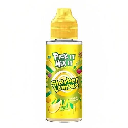 Pick It Mix It Shortfill 100ml E-Liquid -Sherbet Lemons