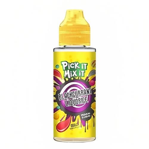 Pick It Mix It Shortfill 100ml E-Liquid -Blackcurrant Liquorice