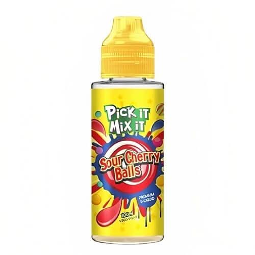 Pick It Mix It Shortfill 100ml E-Liquid -Sour Cherry Balls