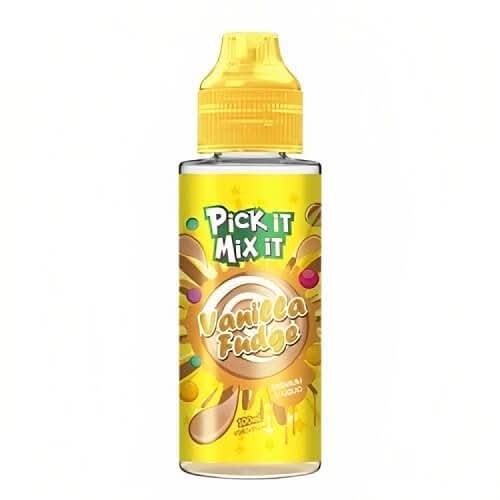 Pick It Mix It Shortfill 100ml E-Liquid -Vanilla Fudge