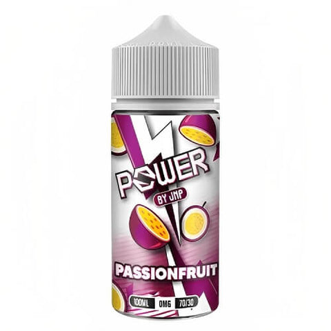 Power by JNP Shortfill 100ml E-Liquid - Eliquid Base-Passionfruit