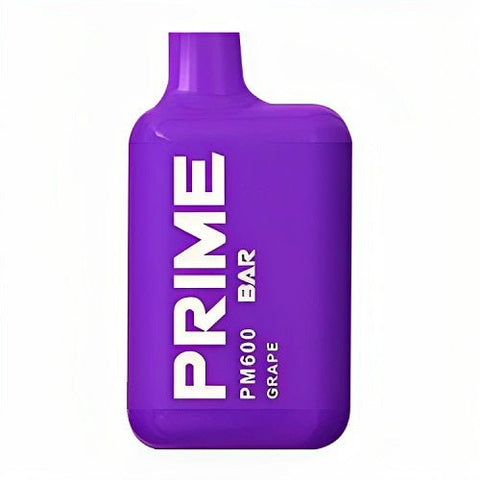 Prime Bar PM600 Puffs Disposable Vape - Eliquid Base-Grape