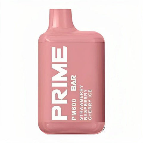 Prime Bar PM600 Puffs Disposable Vape - Eliquid Base-Strawberry Raspberry Cherry Ice