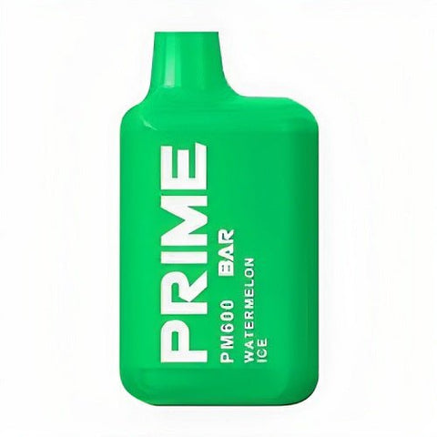 Prime Bar PM600 Puffs Disposable Vape Pack of 10 - Eliquid Base-Watermelon Ice