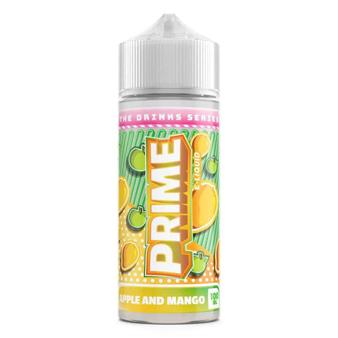 Prime Shortfill 100ml E-Liquid - Eliquid Base-Apple & Mango
