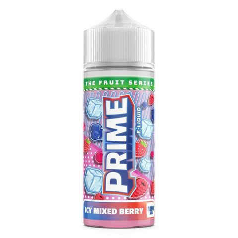 Prime Shortfill 100ml E-Liquid - Eliquid Base-Icy Mixed Berry