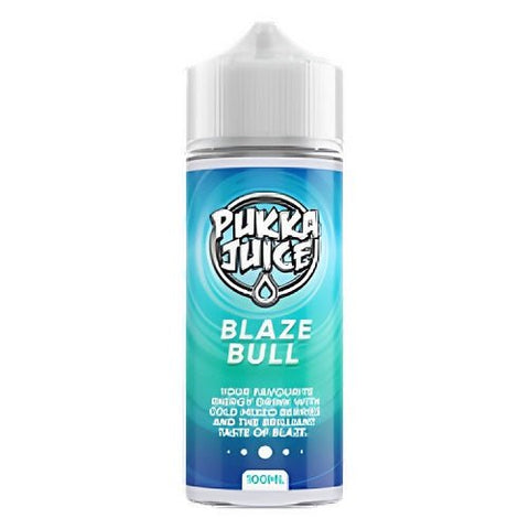 Pukka Juice 100ml Shortfill E-Liquid - Eliquid Base-Blaze Bull