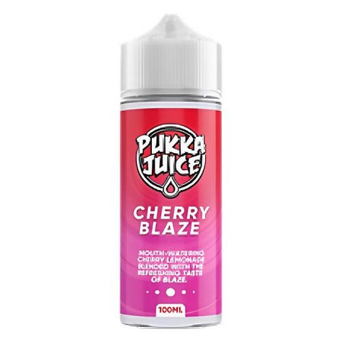 Pukka Juice 100ml Shortfill E-Liquid - Eliquid Base-Cherry Blaze