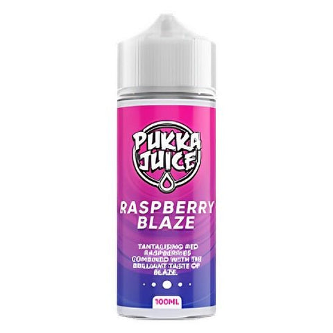 Pukka Juice 100ml Shortfill E-Liquid - Eliquid Base-Raspberry Blaze