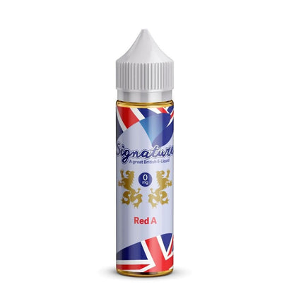 Signature Red-A 50ml Shortfill E-Liquid - Fast Delivery Eliquid Base Signature Red-A 50ml Shortfill E-Liquid - Fast Delivery Eliquid Base