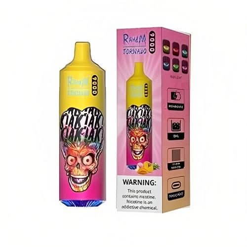 R&M  9000 Disposable Vape  Device -Peach Mango Pineapple