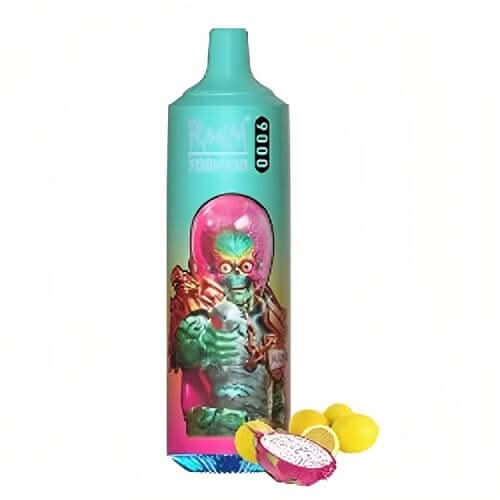 R&M  9000 Disposable Vape  Device 
 -Black Dragon Ice
