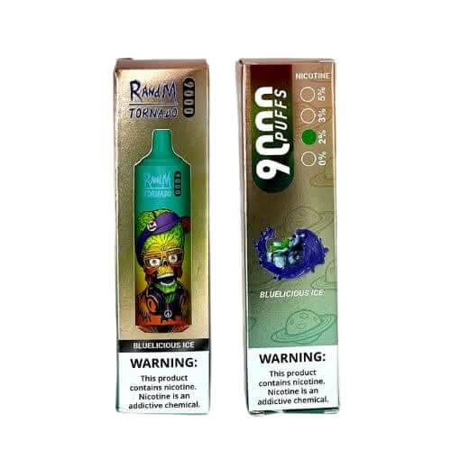 R&M Tornado  9000 Disposable Vape  Device -Bluelicious Ice