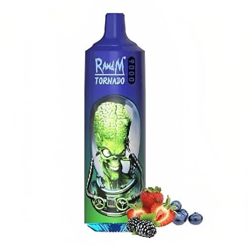 R&M Tornado  9000 Disposable Vape  Device -Mr Blue