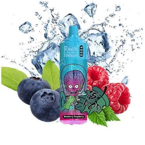 R&M Tornado  9000 Disposable Vape  Device - Blueberry Ice