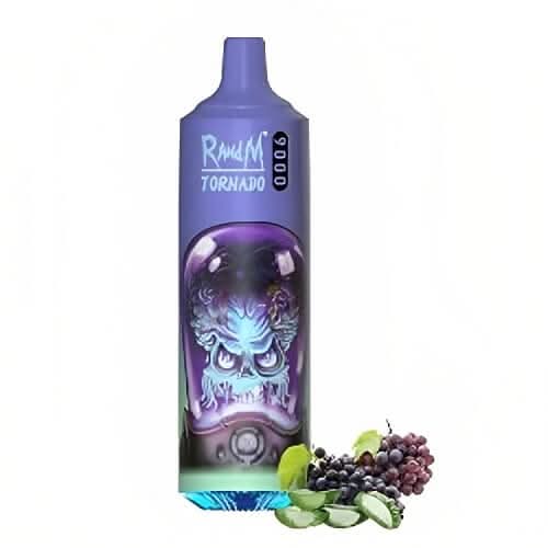R&M Tornado 9000 Disposable Vape Device Box of 10 - Eliquid Base
