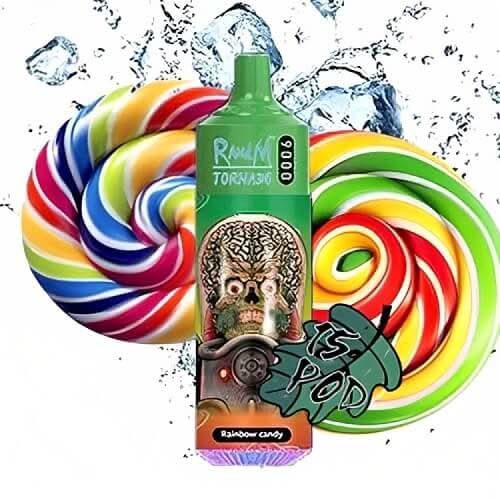 R&M Tornado  9000 Disposable Vape  Device -Rainbow Candy