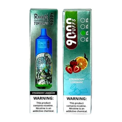 R&M Tornado  9000 Disposable Vape  Device -Strawberry Lemonade