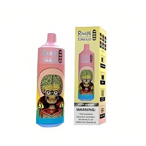R&M Tornado  9000 Disposable Vape  Device -Fizzy Cherry