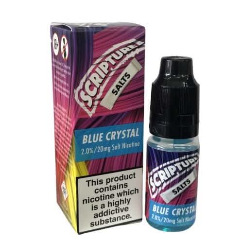 Scripture Nic Salt 10ml E-Liquid -Blue Crystal