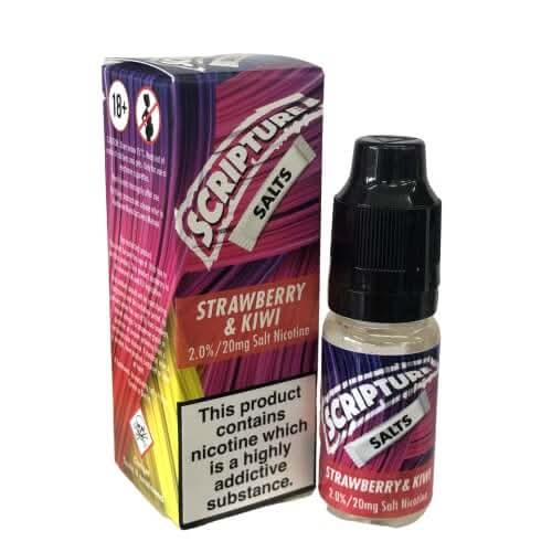 Scripture Nic Salt 10ml E-Liquid -Strawberry & Kiwi