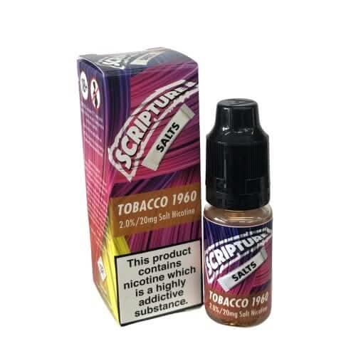 Scripture Nic Salt 10ml E-Liquid -Tobacco