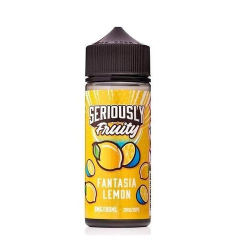 Seriously Fruity 5 X 100ML = 500ML E LIQUID - Eliquid Base-Fantasia Lemon
