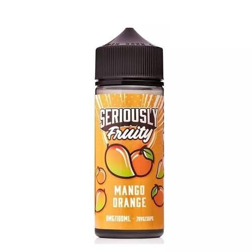 Seriously Fruity 5 X 100ML = 500ML E LIQUID, Mango Orange