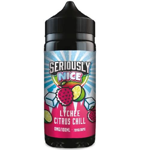 Seriously Nice Shortfill 100ml E-Liquid- Lychee Citrus Chill