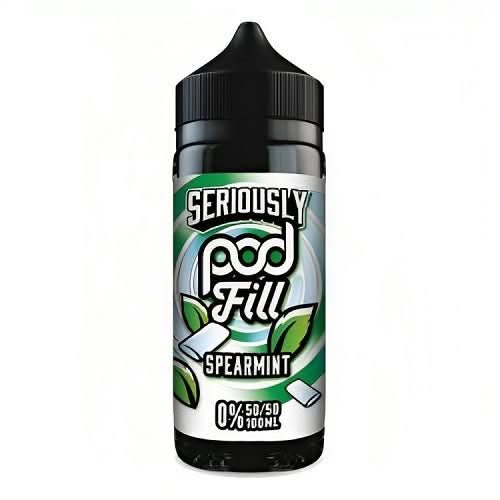 Seriously Pod Fill 100ml Shortfill E-Liquid -Spearmint