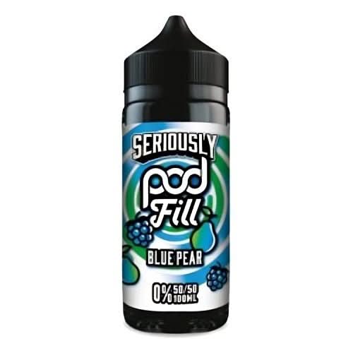 Seriously Pod Fill 100ml Shortfill E-Liquid -Blue Pear